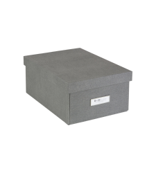 KARIN Aufbewahrungsbox - Grau Canvas