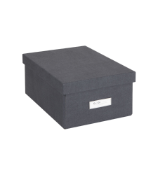 KARIN Aufbewahrungsbox - Schwarz Canvas
