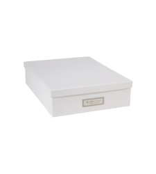 OSKAR Aufbewahrungsbox A4 - Weiss