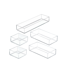Schubladen Organizer-Set CLARITY (5-teilig)
