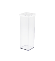 LOFT Vorratsdose Weiss - 10x10x28.5cm (2L)