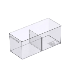Aufbewahrungsbehälter mit Fächern extra lang - 15.2x37x15.1 cm