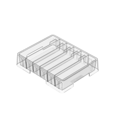 Deckel Organizer KLAR - mit flexiblen Fächern