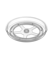 Drehteller Lazy Susan KLAR - 23.5x3.7cm