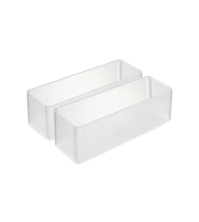TOWER Schubladen Organizer Weiss L DEEP - Set 2 Stk.
