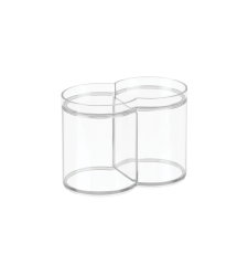 CLARITY - Kosmetik Organizer KLAR - mit Deckel