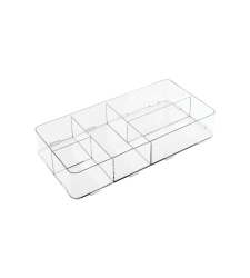 CLARITY Click-Organizer 5 Fächer - 40.6x20.3x7.6cm