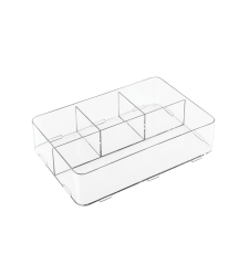 CLARITY Click-Organizer 4 Fächer - 30.5x21x7.6cm