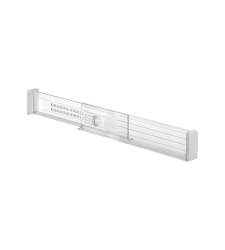 Schubladenteiler LINUS - Set 2 Stk. - Tief 34.5-52.5x3.2x6.5cm