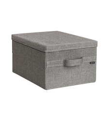SOFT ll Aufbewahrungsbox Grau M - 41x31x22cm