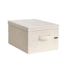 SOFT ll Aufbewahrungsbox Beige M - 41x31x22cm