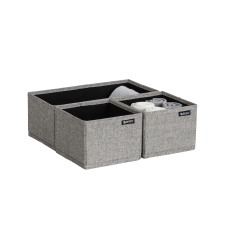 SOFT ll Organizer Grau - Set 3 Stk.