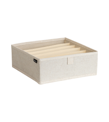 SOFT ll Organizer Beige - 6 Fächer breit