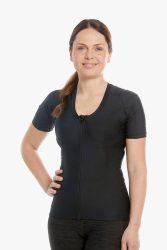 'Women''s Posture Shirt™ Zipper - Schwarz'