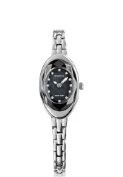 Facet Oval Petite Schweizer Schmuckuhr J5.894.XS