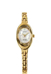 Facet Oval Petite Schweizer Schmuckuhr J5.895.XS