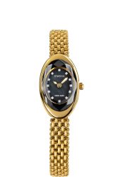 Facet Oval Petite Schweizer Schmuckuhr J5.900.XS