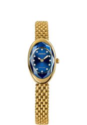 Facet Oval Petite Schweizer Schmuckuhr J5.901.XS