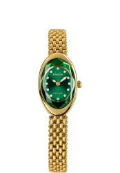Facet Oval Petite Schweizer Schmuckuhr J5.902.XS