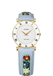 Roma Ethno Schweizer Damenuhr J2.340.M