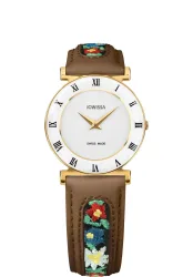 Roma Ethno Schweizer Damenuhr J2.336.M