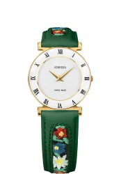 Roma Ethno Schweizer Damenuhr J2.337.M