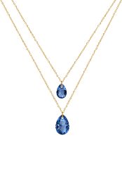 Facet Pear Halskette mit Anhänger JS.0051
