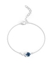 Enzian Armband mit Anhänger JS.0226.C