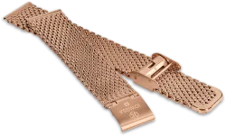 Uhrenarmband Edelstahl 18mm Roségold E4.195.L