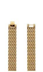 Uhrenarmband Edelstahl 15mm Gold E4.224.M