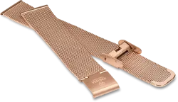 Uhrenarmband Edelstahl 18mm Roségold E4.197.L