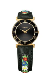 Roma Ethno Schweizer Damenuhr J2.037.M