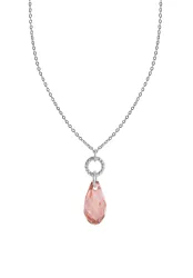 Facet Briolette Halskette mit Anhänger JS.0194