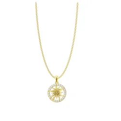 Edelweiss Halskette mit Anhänger JS.0206.A