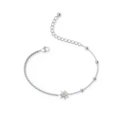 Edelweiss Armband mit Anhänger JS.0207.C