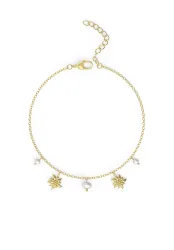 Edelweiss Armband mit Anhänger JS.0228.A