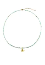 Enzian Halskette mit Anhänger JS.0231.A