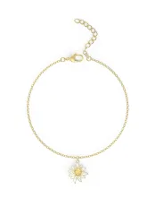 Edelweiss Armband mit Anhänger JS.0218.B