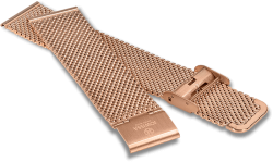 Uhrenarmband Edelstahl 22mm Roségold E4.195.XL