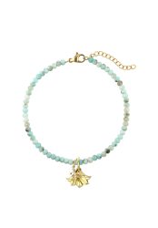 Enzian Armband mit Anhänger JS.0231.B