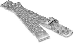 Uhrenarmband Edelstahl 18mm Silber E4.198.L