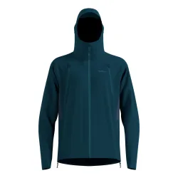 Odlo X-Alp Waterproof Pro Laufjacke für Herren - Trail Running, Wandern - marineblau, S