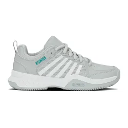K-Swiss Court Express 2 Sandplatzschuh Damen - hellgrau, weiß