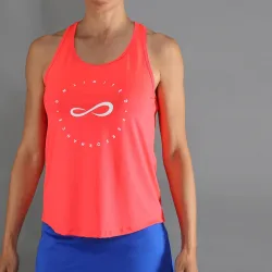 Endless Cercle Tank-Top Damen-koralle