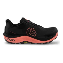 TOPO ATHLETIC MTN Racer 4 Trailschuh Damen - schwarz, koralle