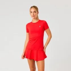 Björn Borg Ace Slim T-Shirt Damen - rot
