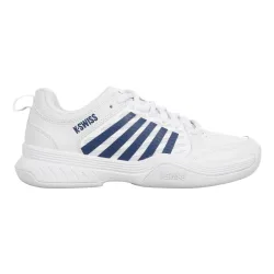 K-Swiss Court Express 2 Teppichschuh Kinder - weiß, dunkelblau