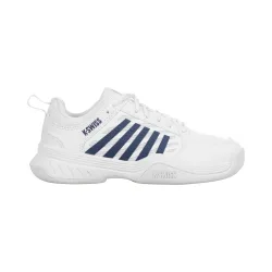 K-Swiss Court Express 2 Teppichschuh Kinder - weiß, dunkelblau