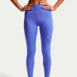 Nike Dri - FIT One High Rise 7/8 Tight Damen blau