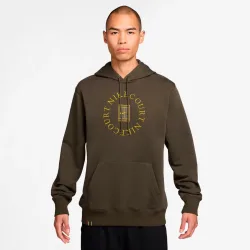 Nike Court Dri - Fit Heritage Hoody Herren braun